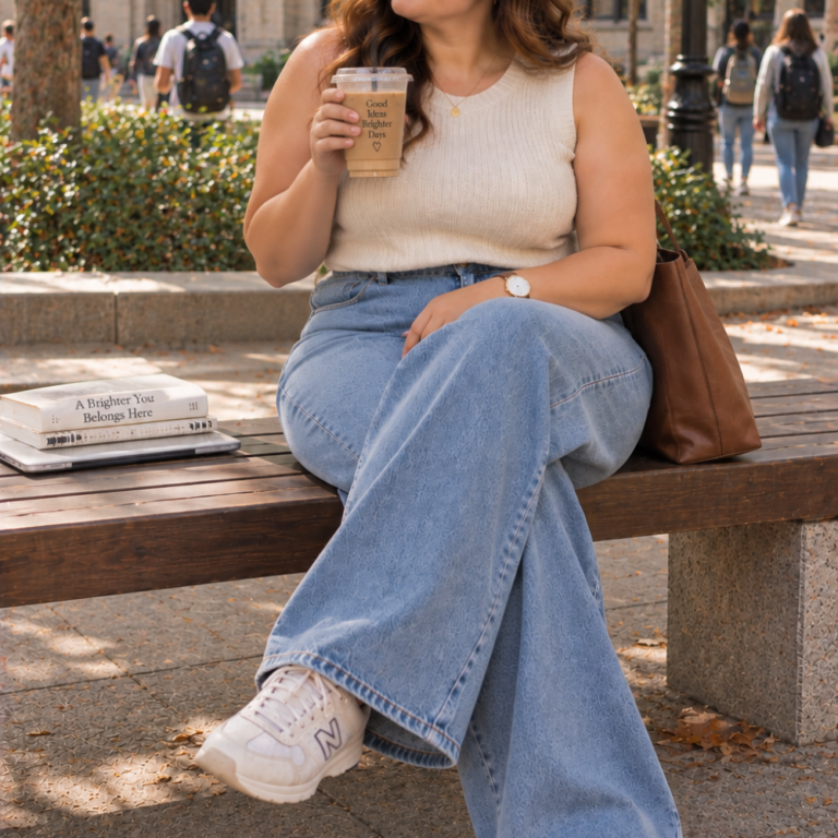 How to Style Wide-Leg Jeans for a Plus Size Figure: Easy, Chic Outfit Tips